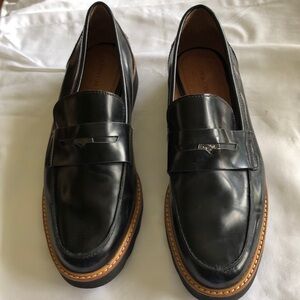 Black Patent Leather penny loafers